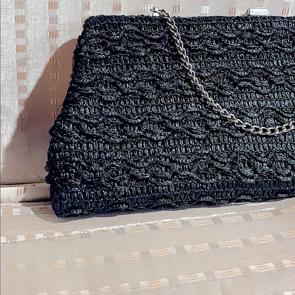 Black Vintage  clutch